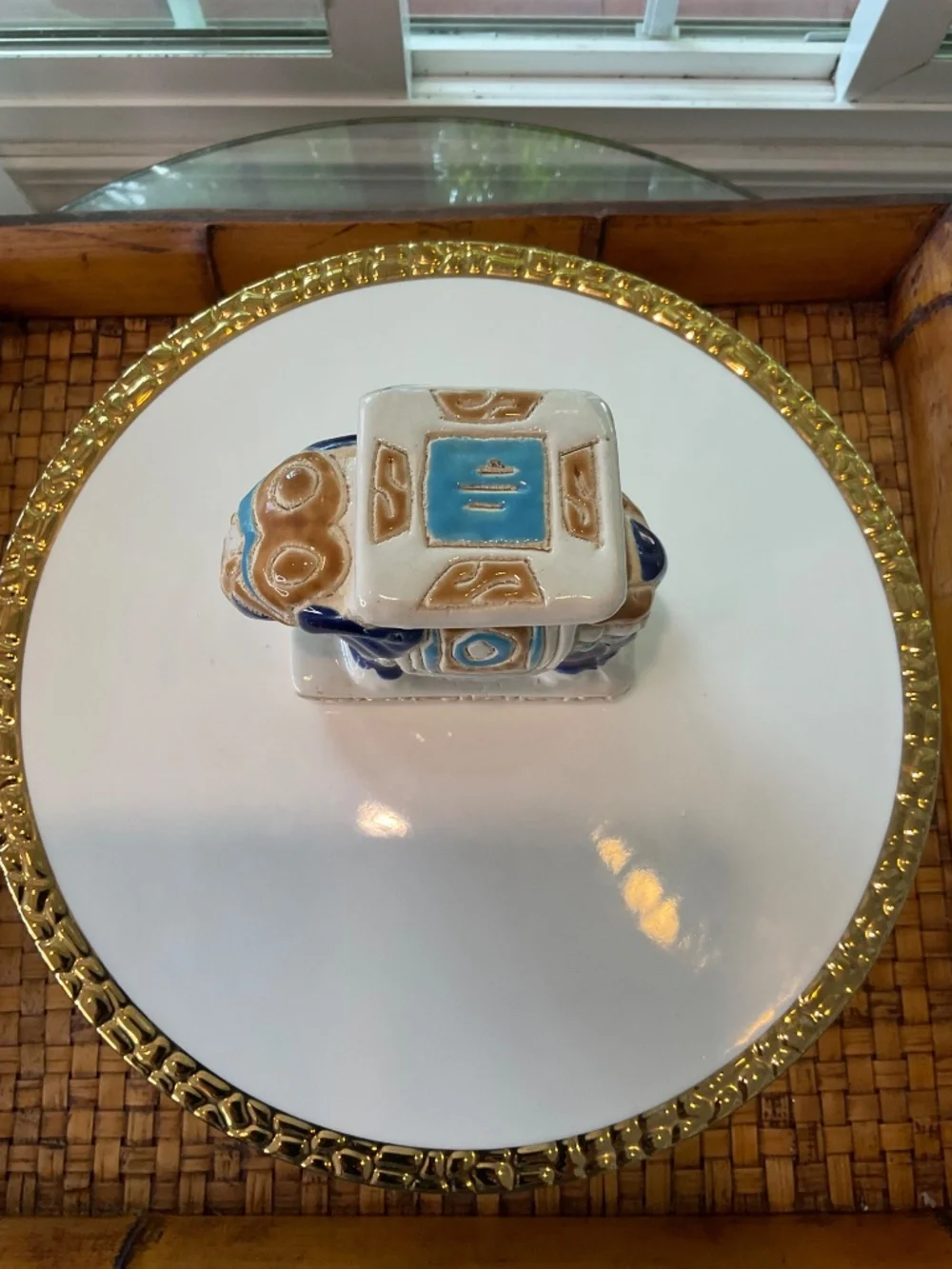Small Ceramic Decorative Elephant